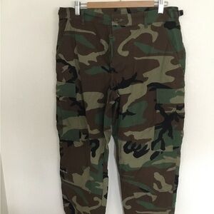 Men's Camouflage Cargo Pants woodland BDU military